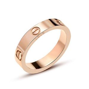 Rose Gold Love Ring